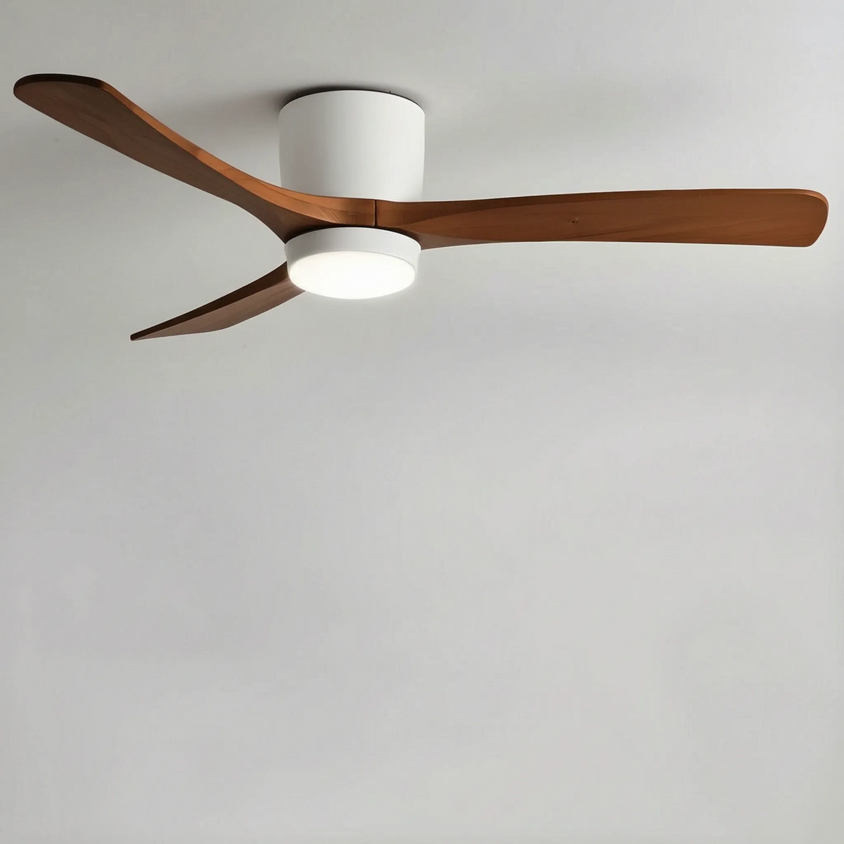 AeroLume - Minimalist Ceiling Fan With Light