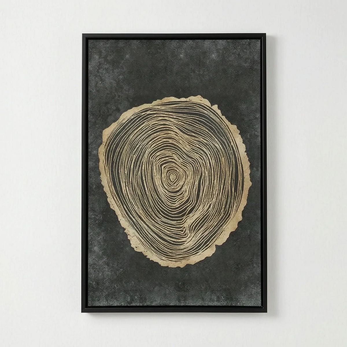 ArboraArt - Abstract Tree Ring Canvas Wall Art