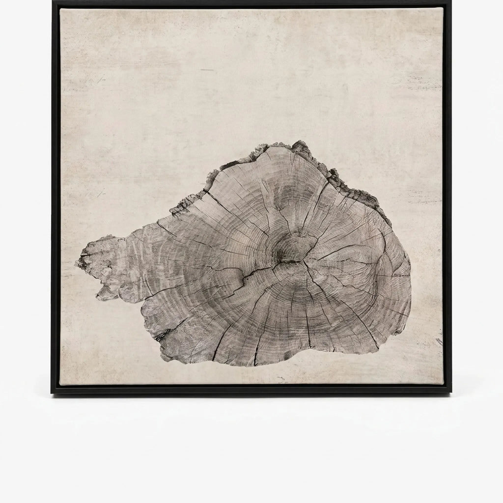 ArboraArt - Abstract Tree Ring Canvas Wall Art