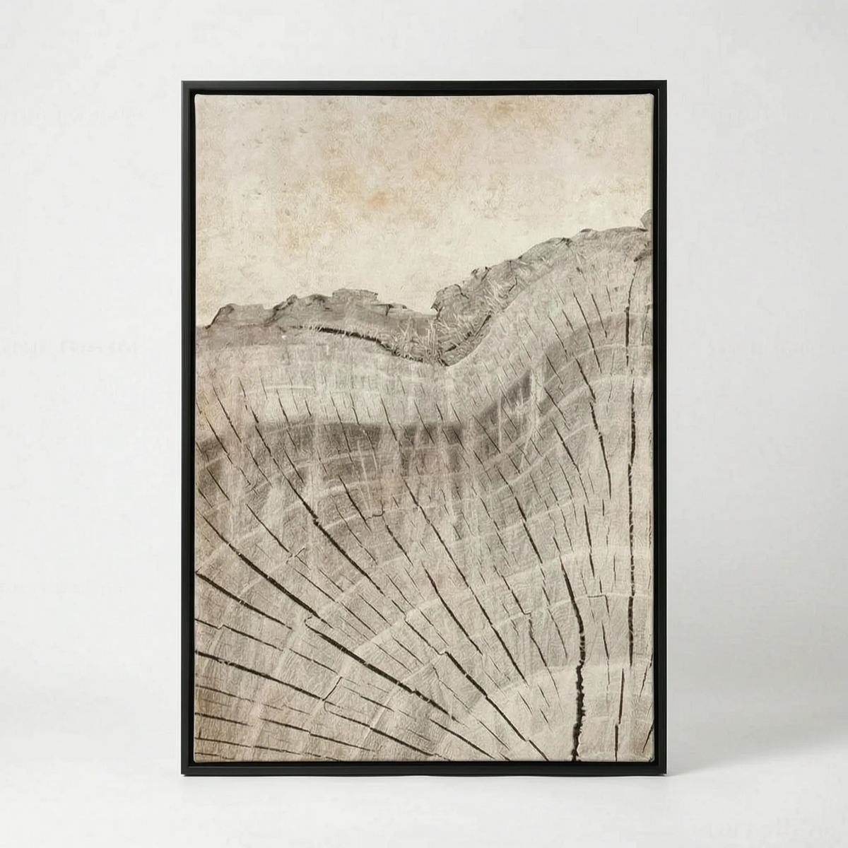 ArboraArt - Abstract Tree Ring Canvas Wall Art