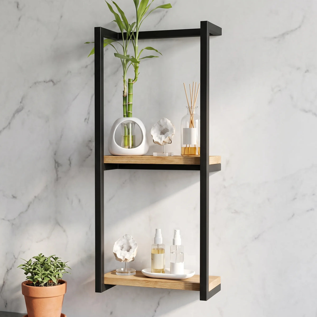 Towelo - Wall Mount Bathroom Towel Rack